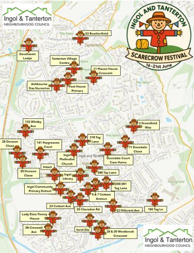 Scarecrow Festival Map